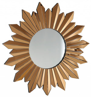 Golden Sun Accent Mirror