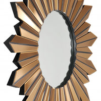 Golden Sun Accent Mirror