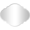 Scalloped Convex Glass Mirror