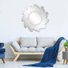 Silver Sunshine Wall Mirror