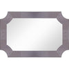 Grey Antiqued Framed Mirror