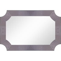 Grey Antiqued Framed Mirror