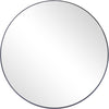 Clean and Chic Round Mirror