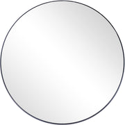 Clean and Chic Round Mirror