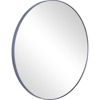 Clean and Chic Round Mirror