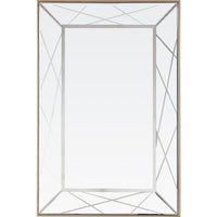 Champagne Finish Wall Mirror