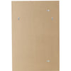 Champagne Finish Wall Mirror