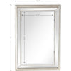 Silver Leaf Antiqued Mirror