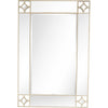 Champagne Finish Wall Mirror