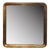 Gold Framed Square Mirror