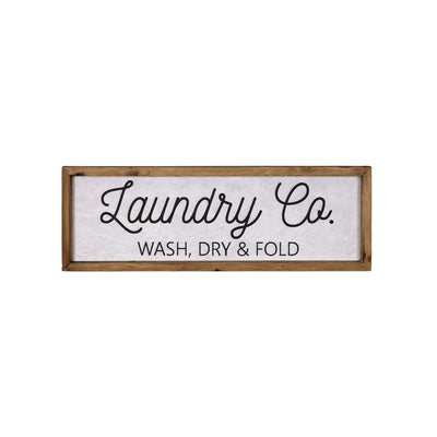 Laundry Co. Framed Paper Wall Art