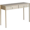 Champagne Finish Console Table