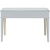 Antiqued Silver Console Table