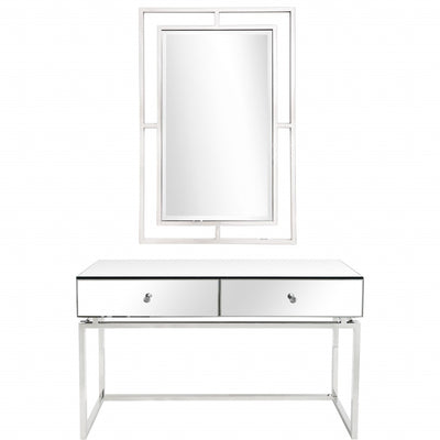 Silver Chic Mirror and Console Table