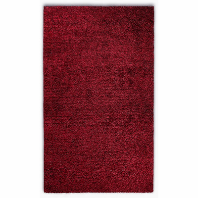 8’ x 10’ Burgundy Contemporary Area Rug