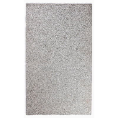 2’ x 8’ White Contemporary Runner Rug