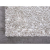 2’ x 8’ White Contemporary Runner Rug