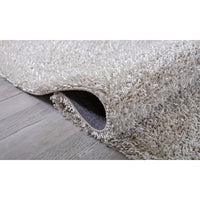 2’ x 8’ White Contemporary Runner Rug