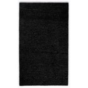 2’ x 8’ Black Contemporary Runner Rug