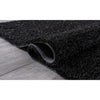 2’ x 8’ Black Contemporary Runner Rug