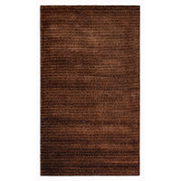 2’ x 8’ Brown Modern Shimmery Runner Rug