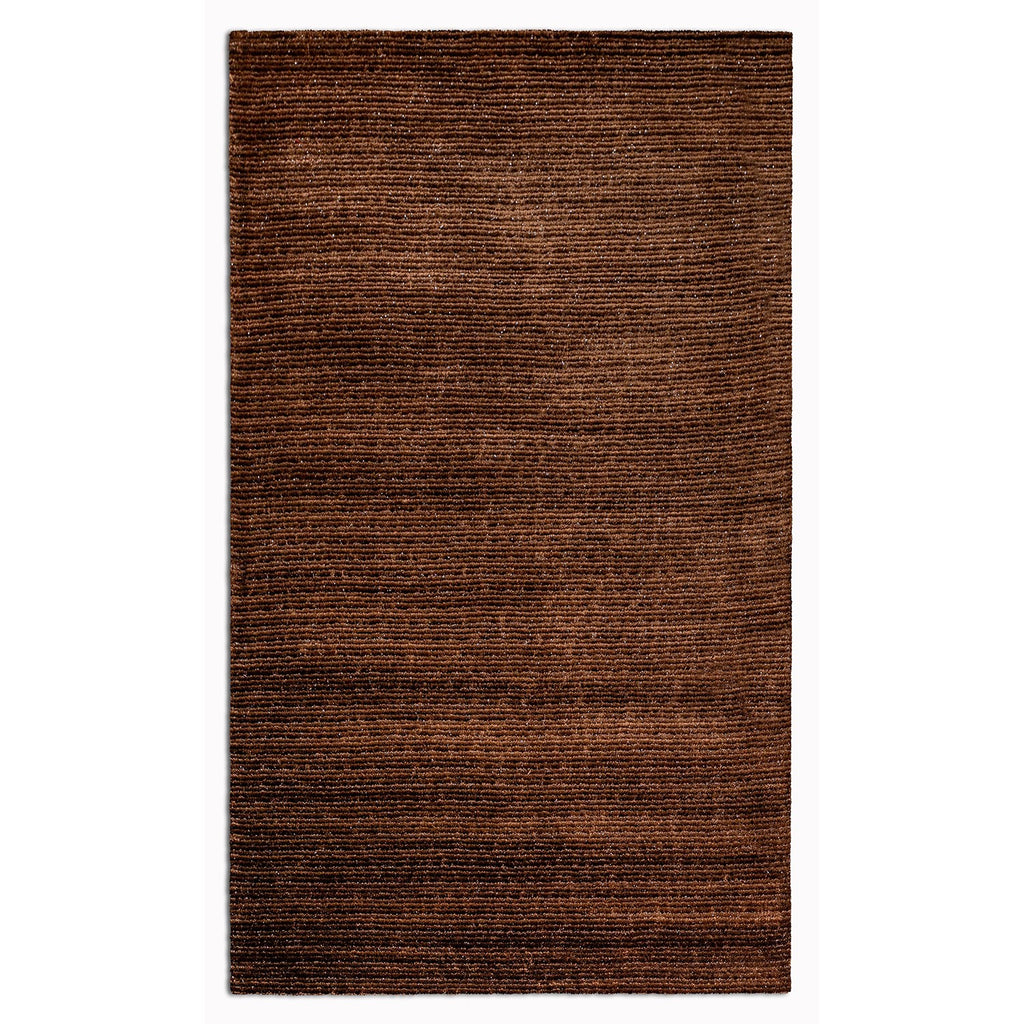 8’ x 10’ Brown Modern Shimmery Area Rug