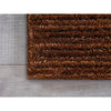 8’ x 10’ Brown Modern Shimmery Area Rug