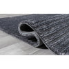 5’ x 7’ Gray Modern Shimmery Area Rug