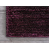2’ x 8’ Resin Purple Modern Shimmery Runner Rug