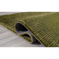 2’ x 8’ Seaweed Green Modern Shimmery Runner Rug