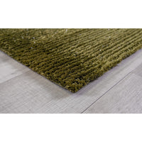 8’ x 10’ Seaweed Green Modern Shimmery Area Rug