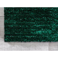 8’ x 10’ Teal Modern Shimmery Area Rug