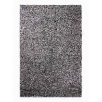 2’ x 8’ Silver Textured Modern Runner Rug