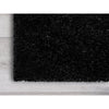 8’ x 10’ Black Textured Modern Area Rug