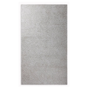 8’ x 10’ White and Silver Sparkly Area Rug