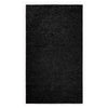 5’ x 7’ Black and Silver Sparkly Area Rug