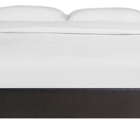 Black Platform Queen Bed