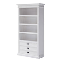 Classic White Bookcase