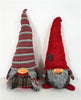 Red and Gray Holiday Plaid Girl Gnome