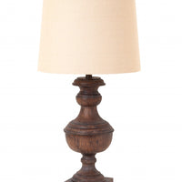 Set of 2 Brown Traditional Vase Table Lamps