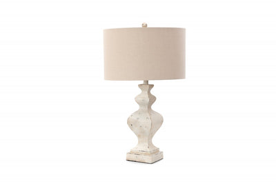Set of 2 Beige Curvy Base Table Lamps