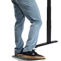 Black and White Active Standing Desk Balance Board
