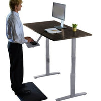 Premier 52" White Dual Motor Electric Office Adjustable Standing Desk