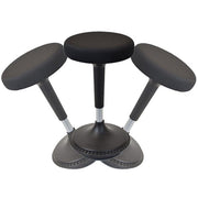 Black Tall Swivel Active Balance Chair