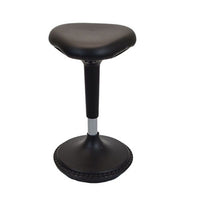Black Tall Triangle Seat Swivel Active Balance Chair
