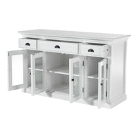 Modern Farmhouse White Buffet Server