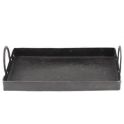 Traditional Black Iron Serving Tray