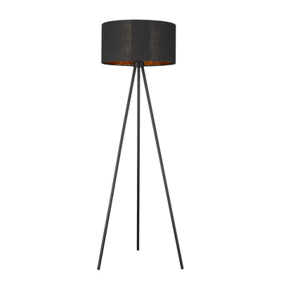 Morenci 1-Light Matte Black Floor Lamp