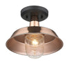 Burry 1-Light Copper Convertible Pendant