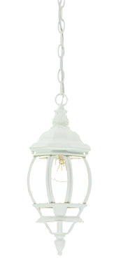 Chateau 1-Light Textured White Hanging Light